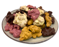 🐿 Шоколадные горы | темный, цельномолочный, карамельный, белый, рубиновый микс 250 г.