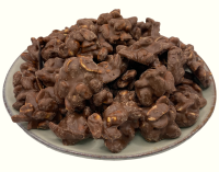 Peanut mountains vegan dark chocolate 50 percent cacao 500g